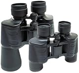 Simmons 10 x 50 ProSport Series Waterproof, Rubber Coated Porro Prism Wide Angle Binocular with 7.0 Degree Angle of View, Black, U.S.A.