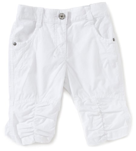 Sanetta M&auml;dchen Hose/ Capri & 7/8 Caprihose Popeline 134369, Gr. 122, Wei&szlig;(10 weiss) Preisvergleich