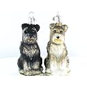 Old World Christmas Schnauzer Glass Ornament