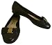 Salvatore Ferragamo Lolie Nero Black Leather Flats
