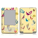 Bird Song Design Protective Decal Skin Sticker for Amazon Kindle 2 E-Book Reader (Version 2.0)
