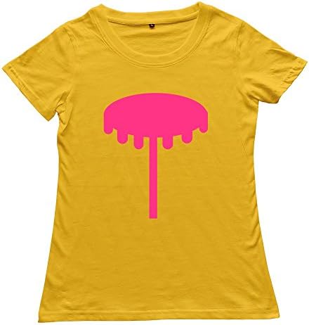 Women's Sunshade Design Hot Yellow T Shirt By RRG2G