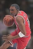 McFarlane Toys NBA Sports Picks Series 4 Action Figure Jalen Rose (Chicago Bulls) Red Jersey
