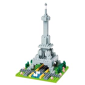 Nanoblock Nbh004 Eiffel Tower (Grey)