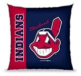 Cleveland Indians Vertical Stitch 27 Pillow