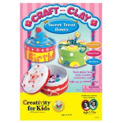 Childrens Toyshop  Toys : - Craft With Clay Sweet Treat Boxes-