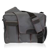 Diaper Dude Messenger II in Grey
