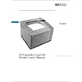 HP LaserJet Laser Printer 5 & 5M 208 page User's Manual