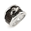 Mocha Stingray Maori Ring