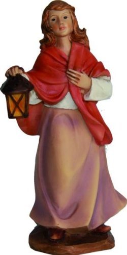 Cameriera con una lanterna, adatto per le figure 7cm
