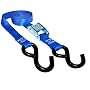 Keeper 5105 10' Cam Buckle Tie-Down, 300 lbs. WLL (900 lbs. break strength), 4 Pk, i-Pack