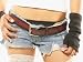 Front View of Woman Wearing Tattered Denim Shorts and Thigh Highs Photographic Poster Print, 16x12