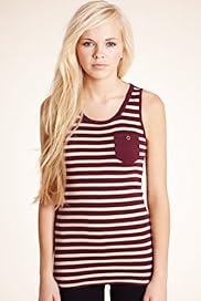 Angel Pure Cotton Striped Vest Top