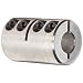 Ruland CLX One-Piece Clamping Rigid Coupling, Inch