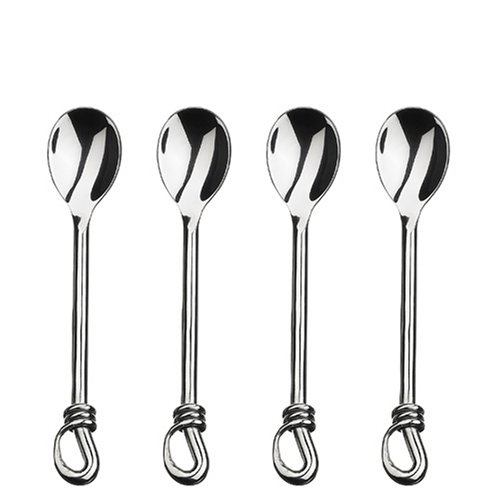 Gourmet Settings Twist Mimi - Spoons Set of 4 Demitasse On Sale