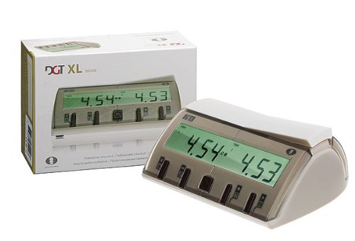 DGT XL Digital Chess Clock Beige 41K 3wTycjL DGT XL Digital Chess Clock Beige