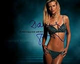 Daniela Pestova Ruffle Panties Autographed Signed reprint Photo