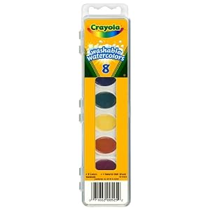 Crayola 8ct Washable Watercolors by 