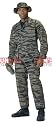 Tiger Stripe Camo BDU Military Cargo Pants and Shirts