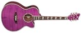 ESP LTD X-Tone AC-20E FM A/E Guitar, See-Thru Magenta
