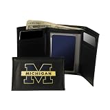 University of Michigan Embroidered Trifold Wallet