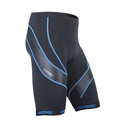 Santic New Cycling Men's Shorts Biking Bicycle Bike Pants Red Half Pants 4D COOLMAX Padded