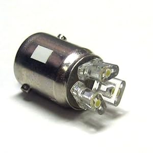 【クリックで詳細表示】M＆H：超高輝度LED L・ビーム 拡散タイプ L703F / 口金タイプ / カラー：ホワイト