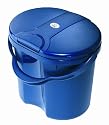 Rotho 1200479 - TOP Windeleimer, Farbe blueperl