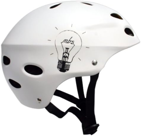 MBS Bright Idea Helmet (White)