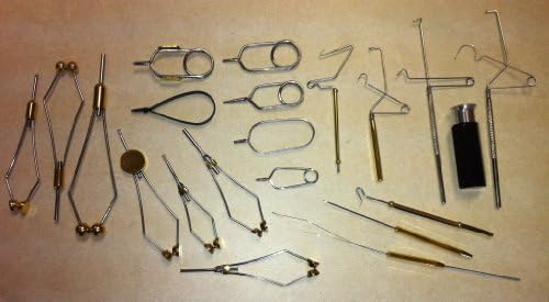 BEGINNER FLY TYING TOOL KIT 21 PIECE KIT - GREAT FOR KIDS &amp; ADULTS