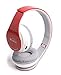 Beyution Wireless Built in Mic Bluetooth Headphone - Red