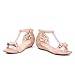 Carol Shoes Fashion Bows Womens Low Heel Open Toe Sandals