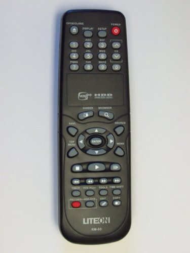 Remote Control for Lite-on DVD Recorder Model LVW-5045