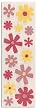 Martha Stewart Crafts Stickers Glitter Zinnia Pink/Yellow By The Package