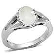 Isady - Eclipse - Style Bella Swan, Twilight, Kristen Stewart - Bague femme - Acier inoxydable - Oxyde de zirconium - T 60