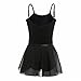 MAGIC TOWN Girls' Camisole Tutu Dress Leotard