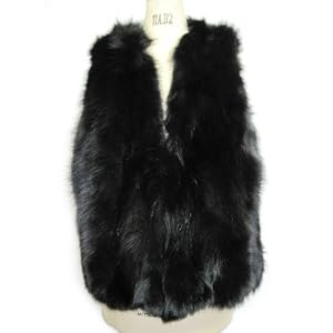 Buy 25 Sculptured Fox Vest Made in USA by FursNewYork