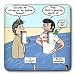 Rich Diesslins Funny Cartoon Gospel Cartoons - John the Baptist - Jesus Freak - Light...