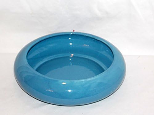 NEW 9.5" Deep Blue Color Cactus Succulent Garden Terrarium Planter Bowl Plant Pot Ceramic