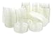 Disposable 2 oz Jello Shot Plastic Portion Cups with Lids, Clear Condiment Cups, Sampling Cup Pack of 500
