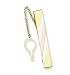 Sterling Silver Vermeil Tie Bar