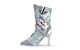 Swarovski Crystal Blue Boot