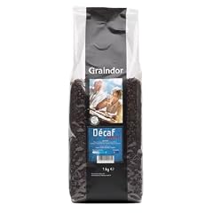 Belgischer Kaffee Graindor Dessert entkoffeiniert, ganze Bohnen1 Kg.