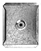 WILDGAME INNOVATIONS 12V Spinner Plate for Game Feeder | Easy-to-Install Durable Long-Lasting Galvanized Steel Replacement Spinner for Deer Feed Distribution | Fits 1/8-inch Motor Shaft