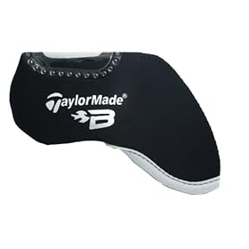  10pc set Taylormade Burner Logo Black Neoprene Iron Covers