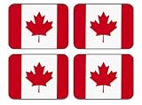 CANADIAN FLAG DISCOVERY STICKERS