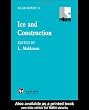 Ice and Construction (Rilem Report, 13)