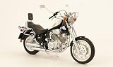 Produkt-Bild: Yamaha XV 1100 Virago, schwarz/weiss, 1989, Modellauto, Fertigmodell, Schuco 1:10