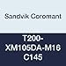 Sandvik Coromant, T200-XM105DA-M16 C145, HSS CoroTap 200 cutting tap with spiral point, Right Hand Cut, No Coolant