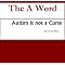 The A Word :Autism is Not a Curse